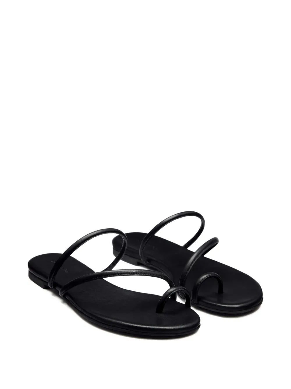  Reformation Strappy Sandals - Black 