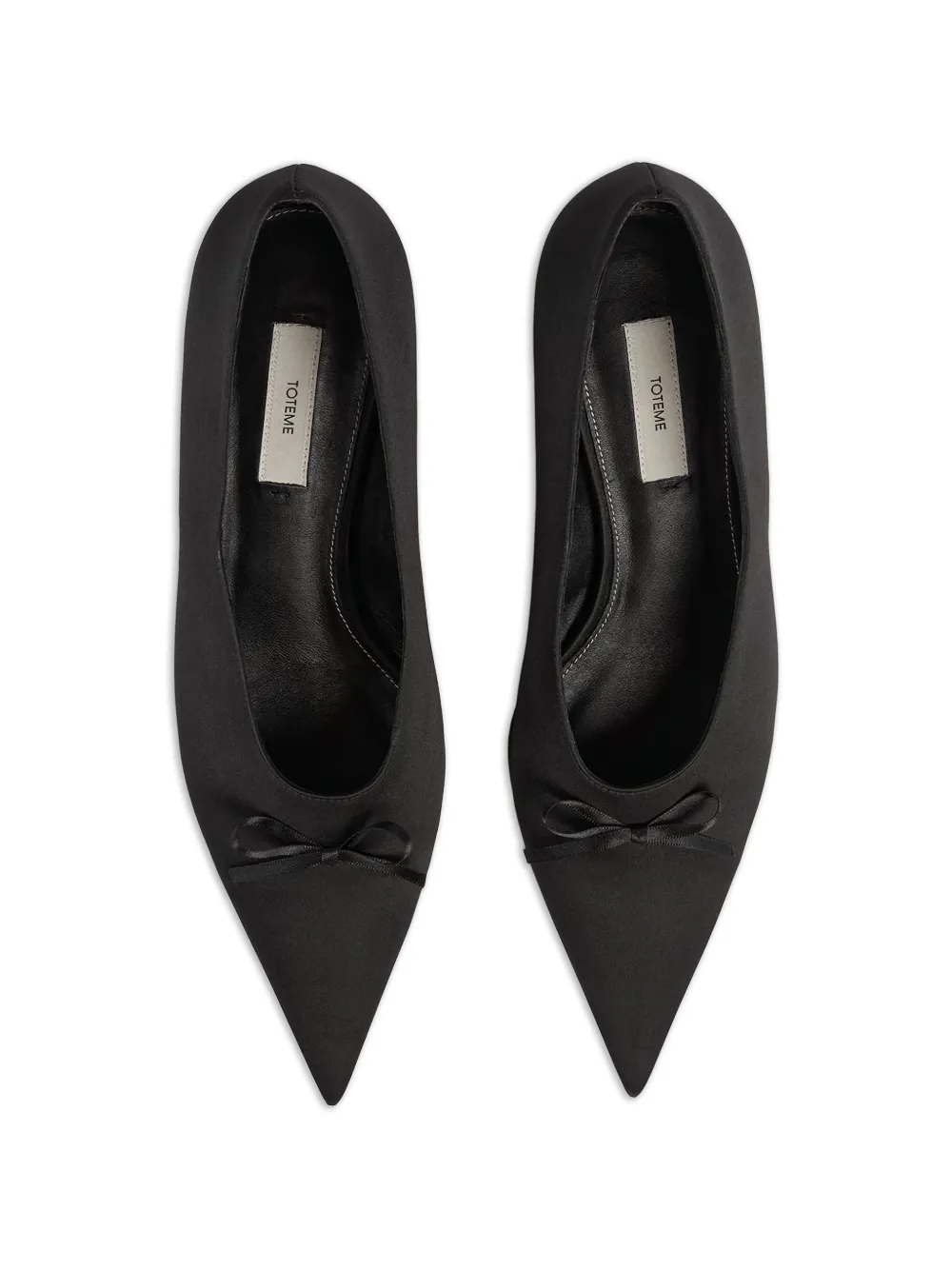  Toteme Bow-detail Pumps - Black 