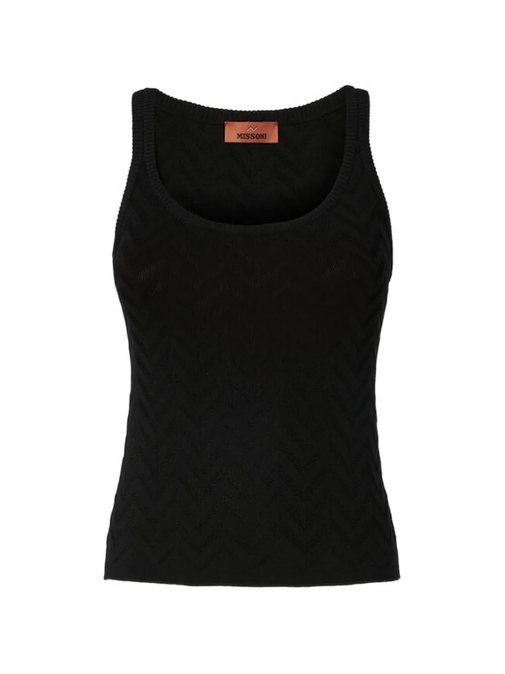 Missoni Lamé tanktop Zwart