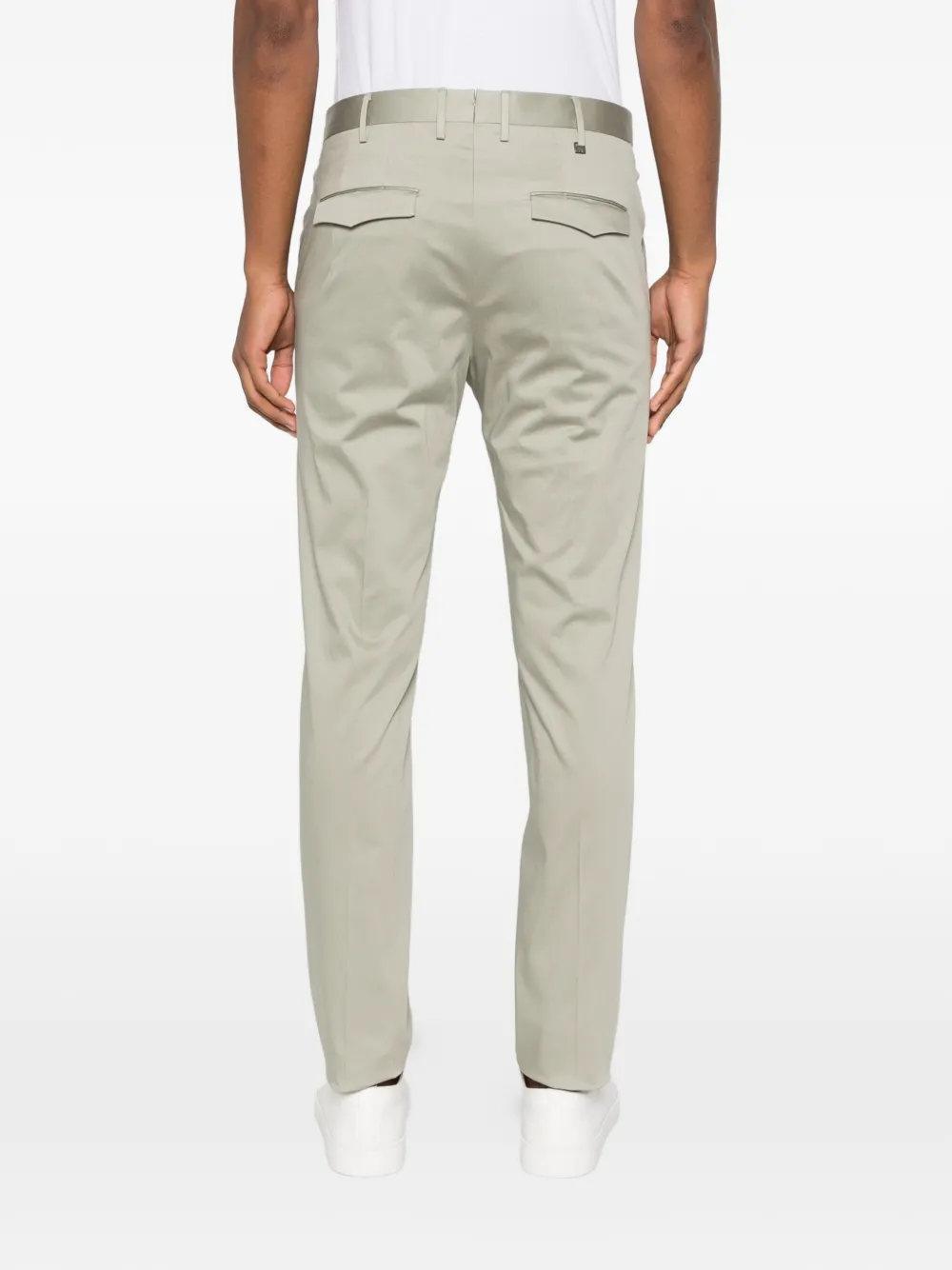 PT Torino Broek met cuffs Groen