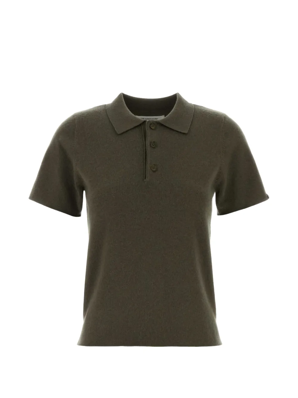 extreme cashmere Salamander polo shirt - Verde