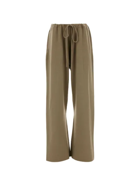 extreme cashmere drawstring trousers