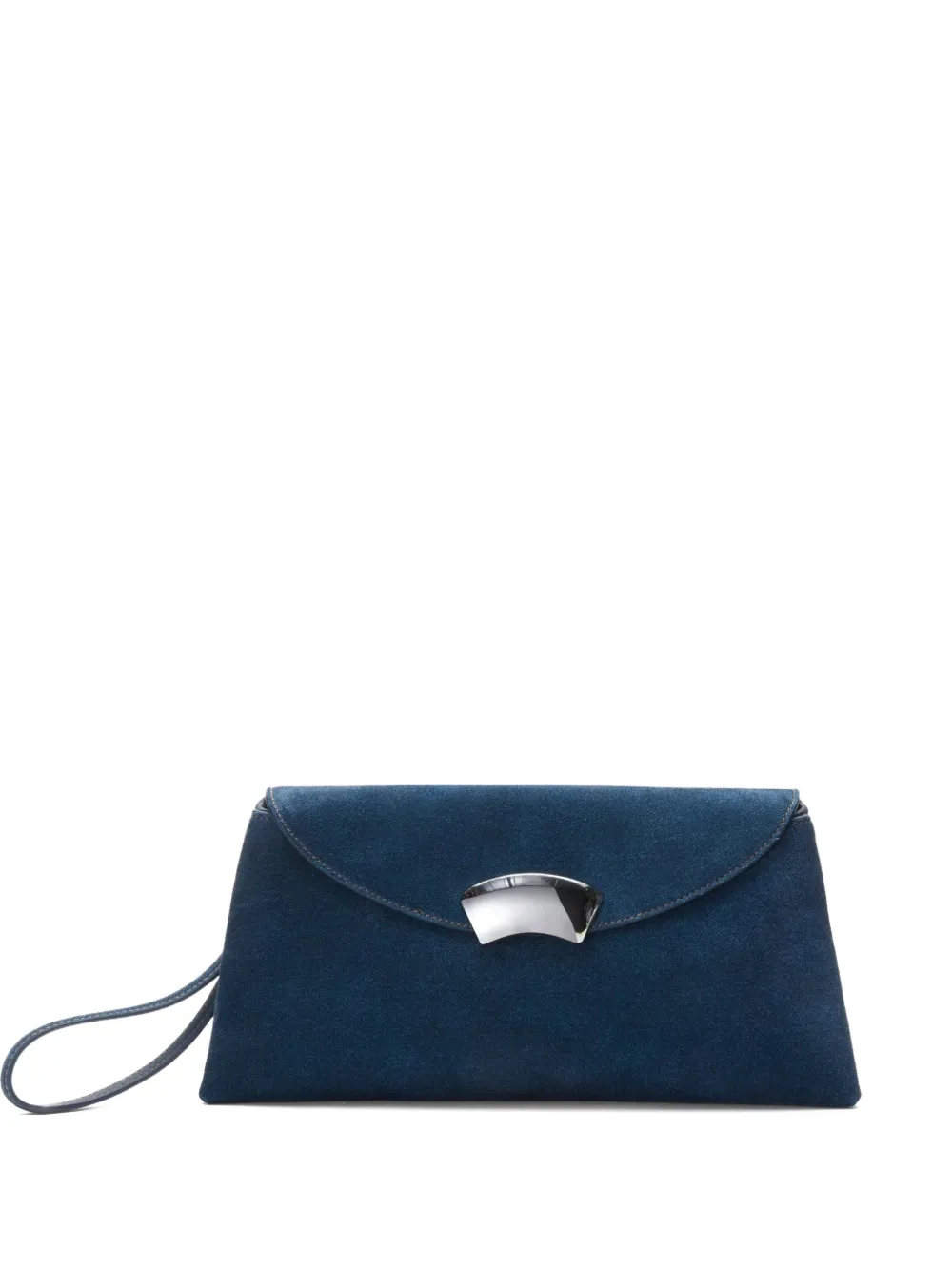 3.1 Phillip Lim ID Soft Dual flap hardware clutch bag - Blu