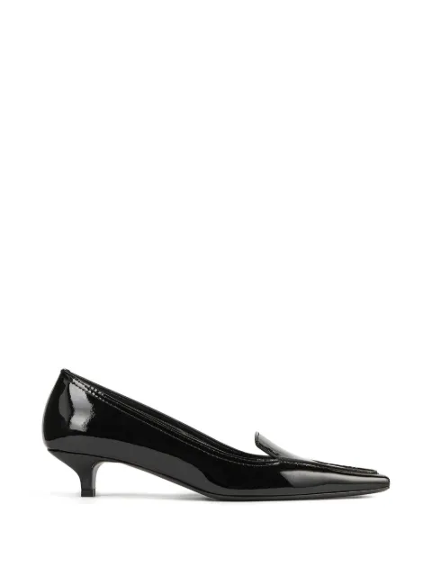 TOTEME patent loafer pumps