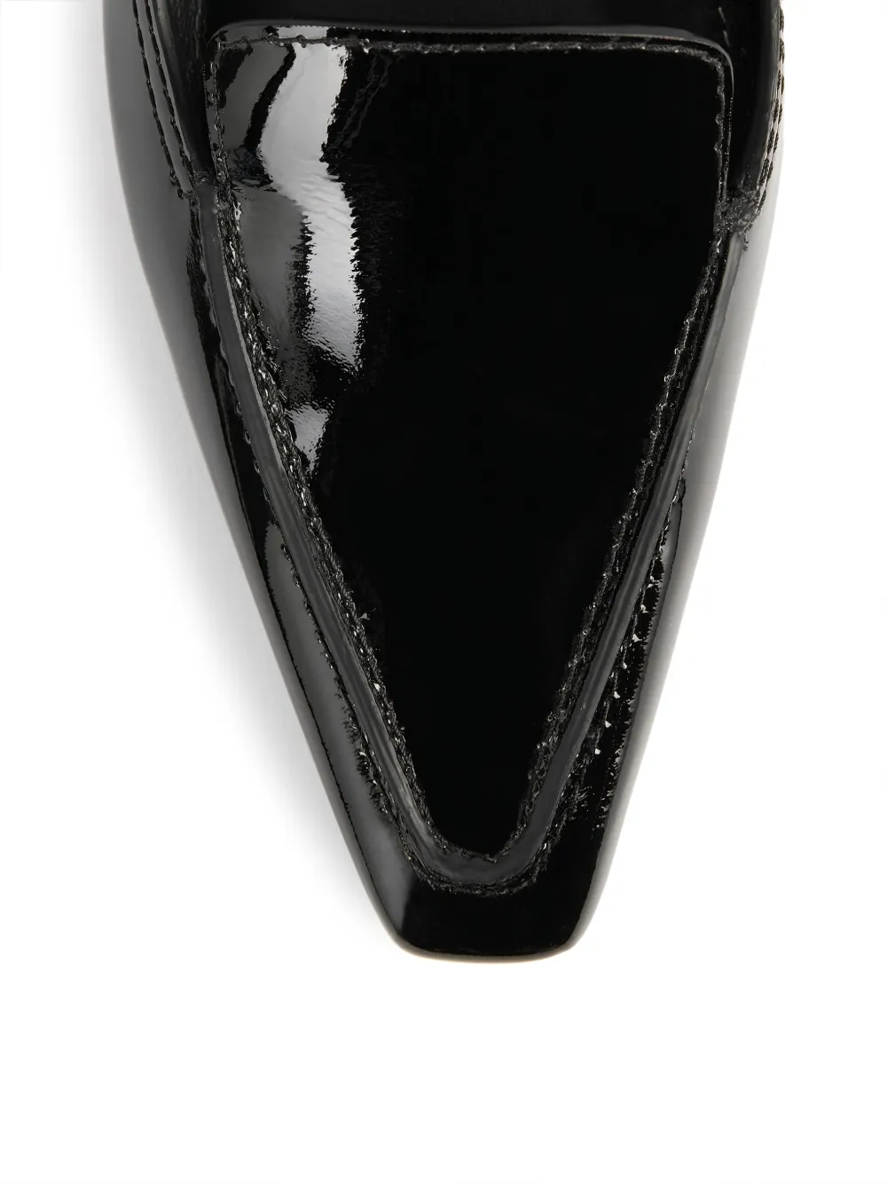 TOTEME Lakleren pumps Zwart