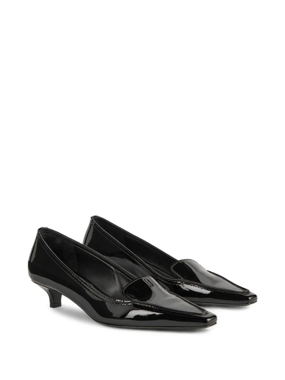 Patent Loafer Pumps