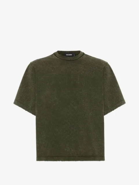 DSQUARED2 Camiseta com acabamento desfiado
