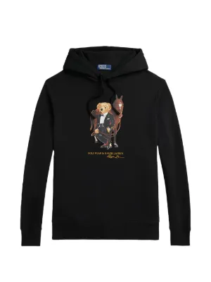 Polo Ralph Lauren Polo Bear high-pile Hoodie | Black | FARFETCH