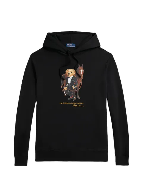 Polo Ralph Lauren Moletom de capuz com estampa gráfica