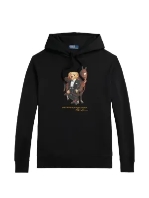 Polo Ralph Lauren Polo Bear high-pile Hoodie | Black | FARFETCH