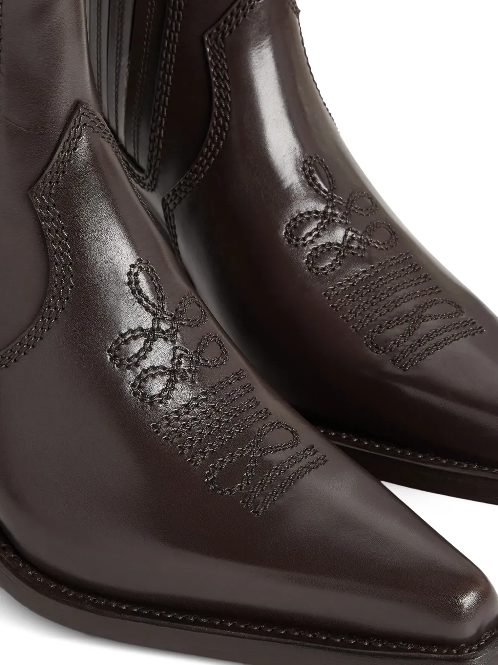 DSQUARED2 Enkellaarzen met hak Bruin