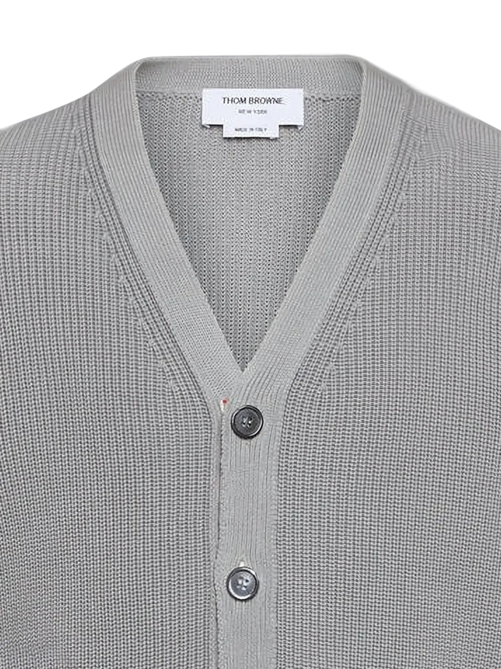 Thom Browne 四条纹V领开衫 | 开衫 | Image 2