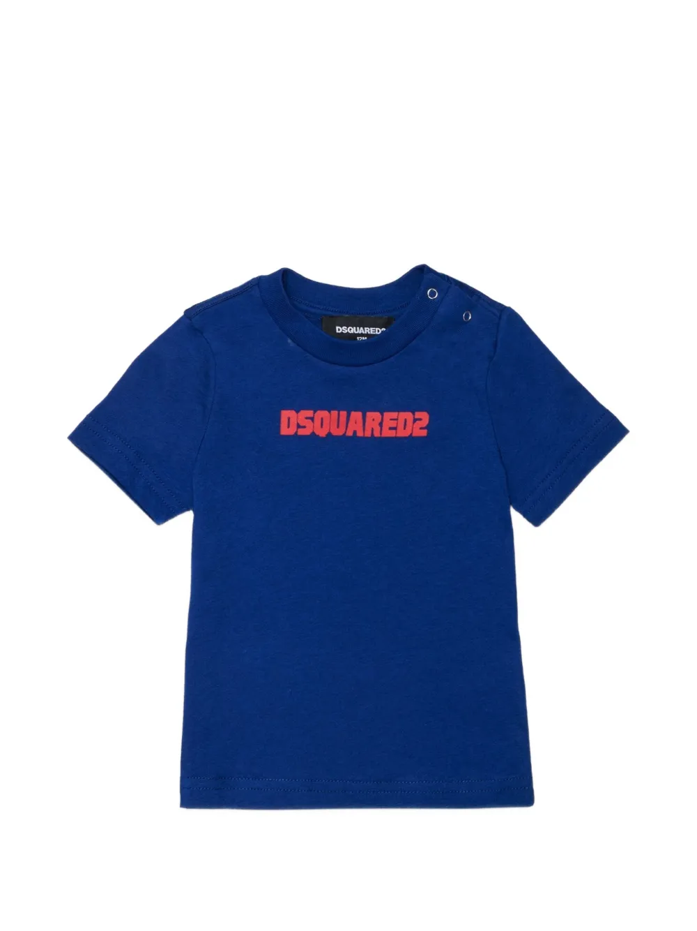 DSQUARED2 KIDS logo-print T-shirt - Blu