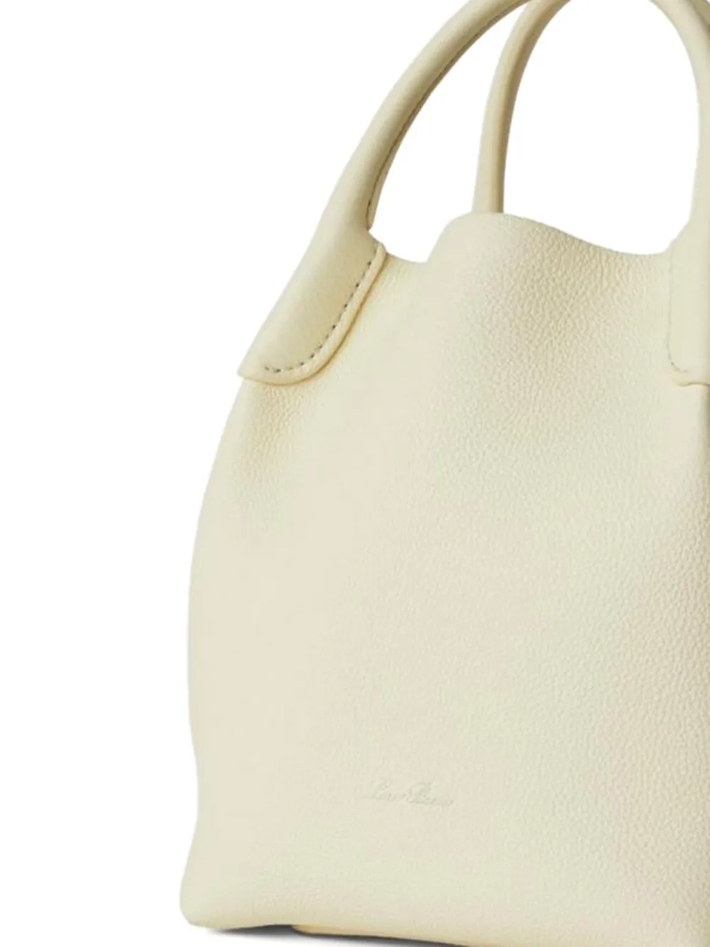  Loro Piana Bale Tote Bag - White 