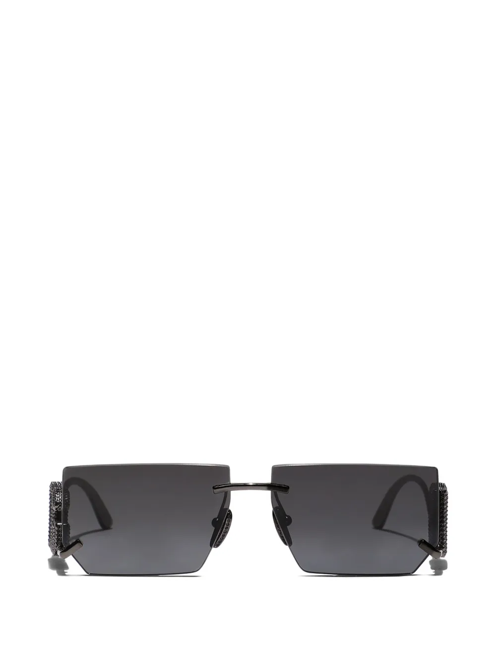 Dolce & Gabbana Eyewear logo-embellished sunglasses - Grigio
