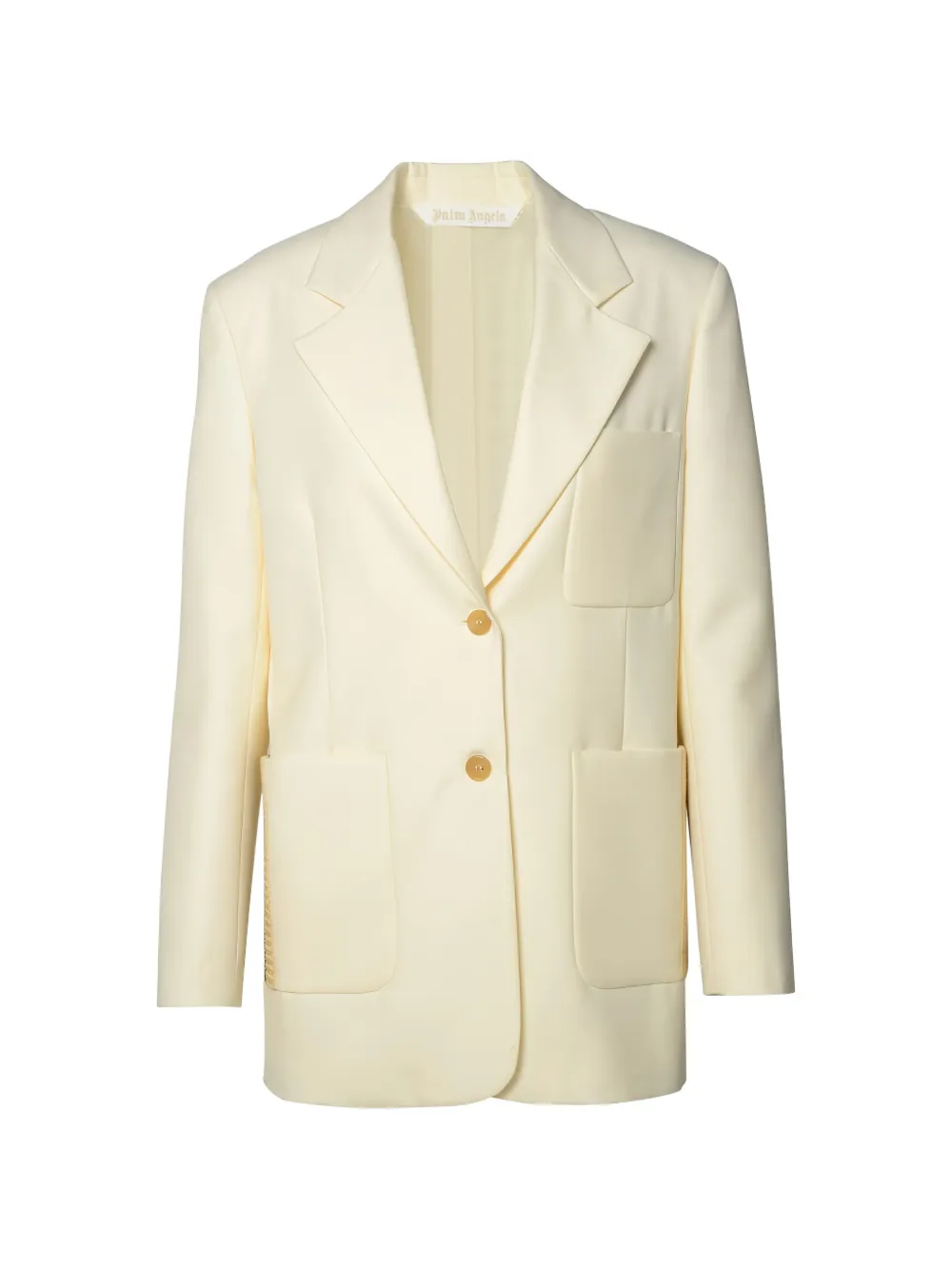 Palm Angels pockets blazer - Giallo