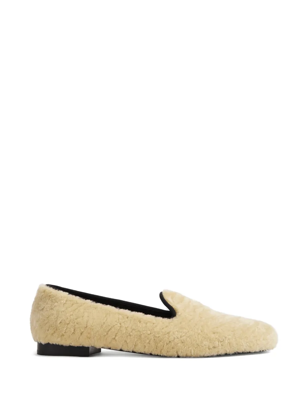 TOTEME shearling loafers - Toni neutri