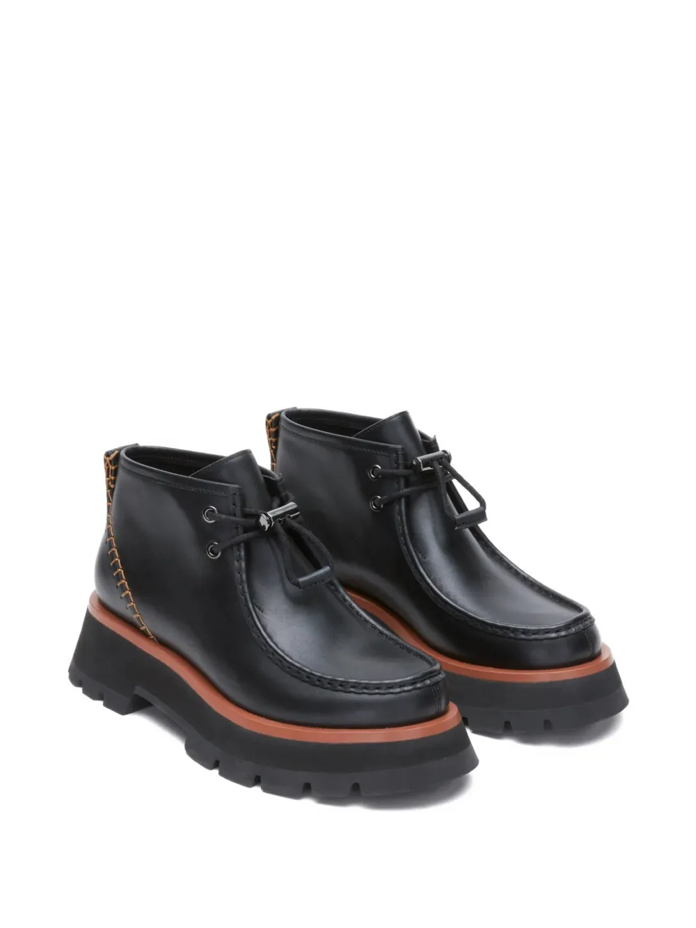 3.1 Phillip Lim Kate laarzen met chunky zool Zwart