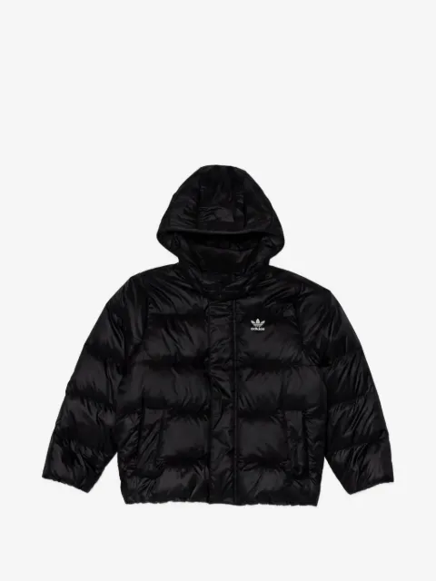 adidas Kids Adicolor logo hooded jacket