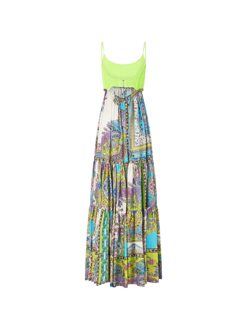 Knit Bodice Maxi Dress