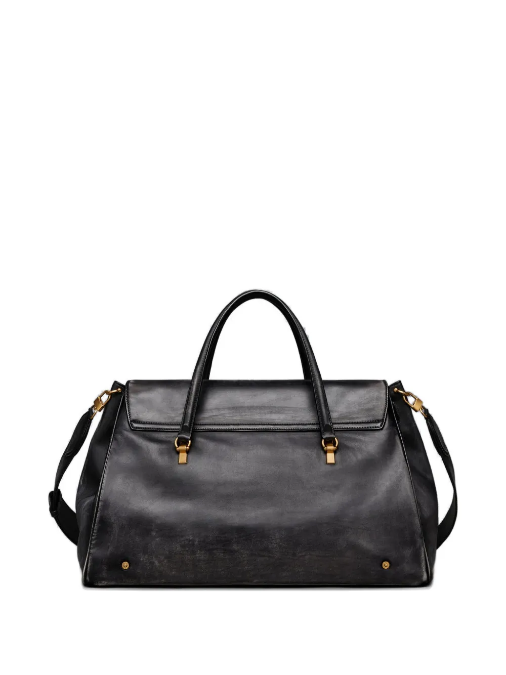 bolton weekender distressed leather duffle bag