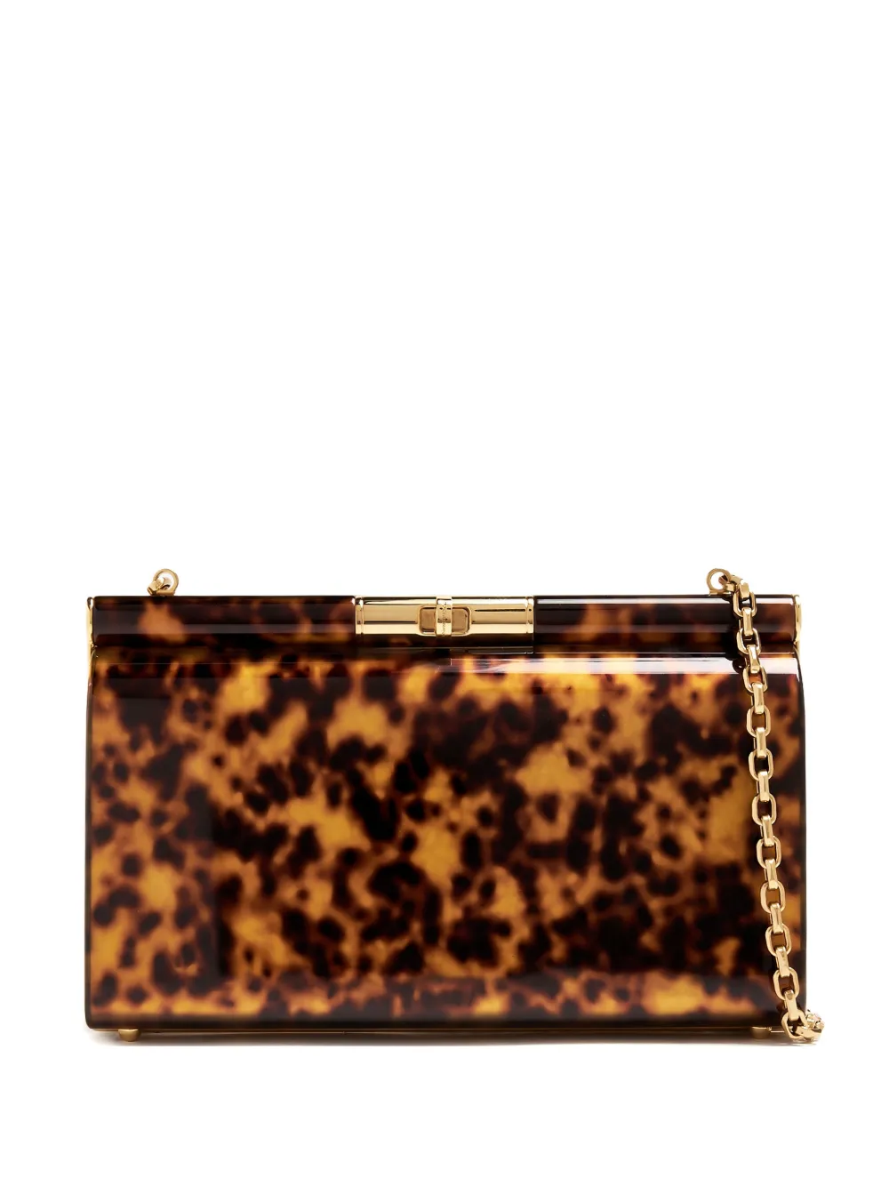 Dolce & Gabbana medium Marlene chain-strap clutch - Marrone