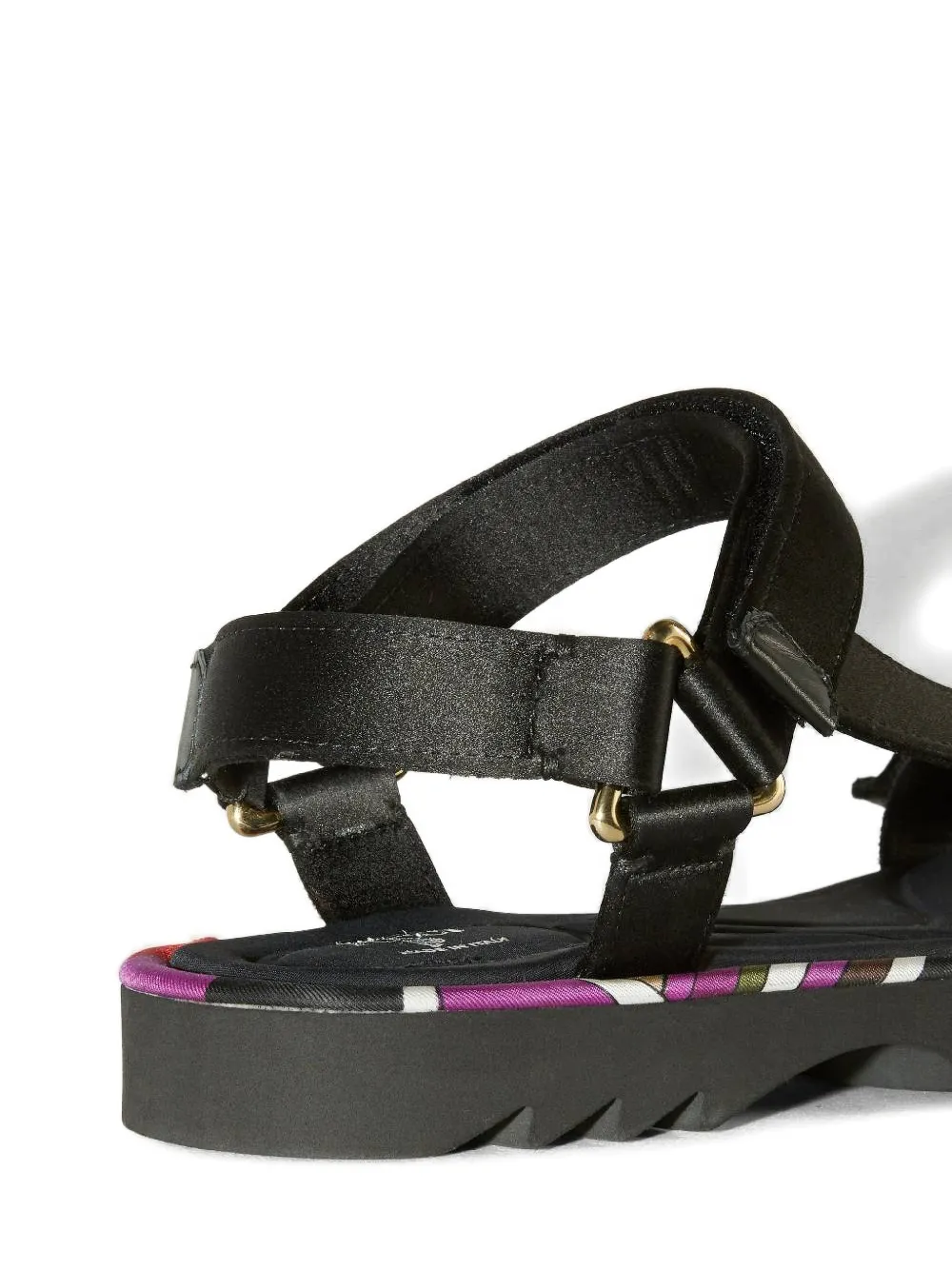 PUCCI Crush sandalen Zwart