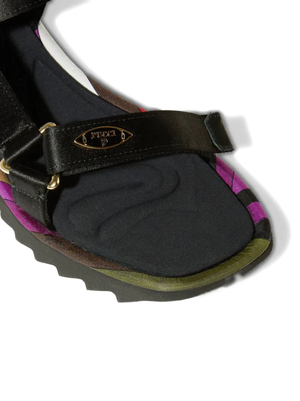 PUCCI Crush sandalen Zwart