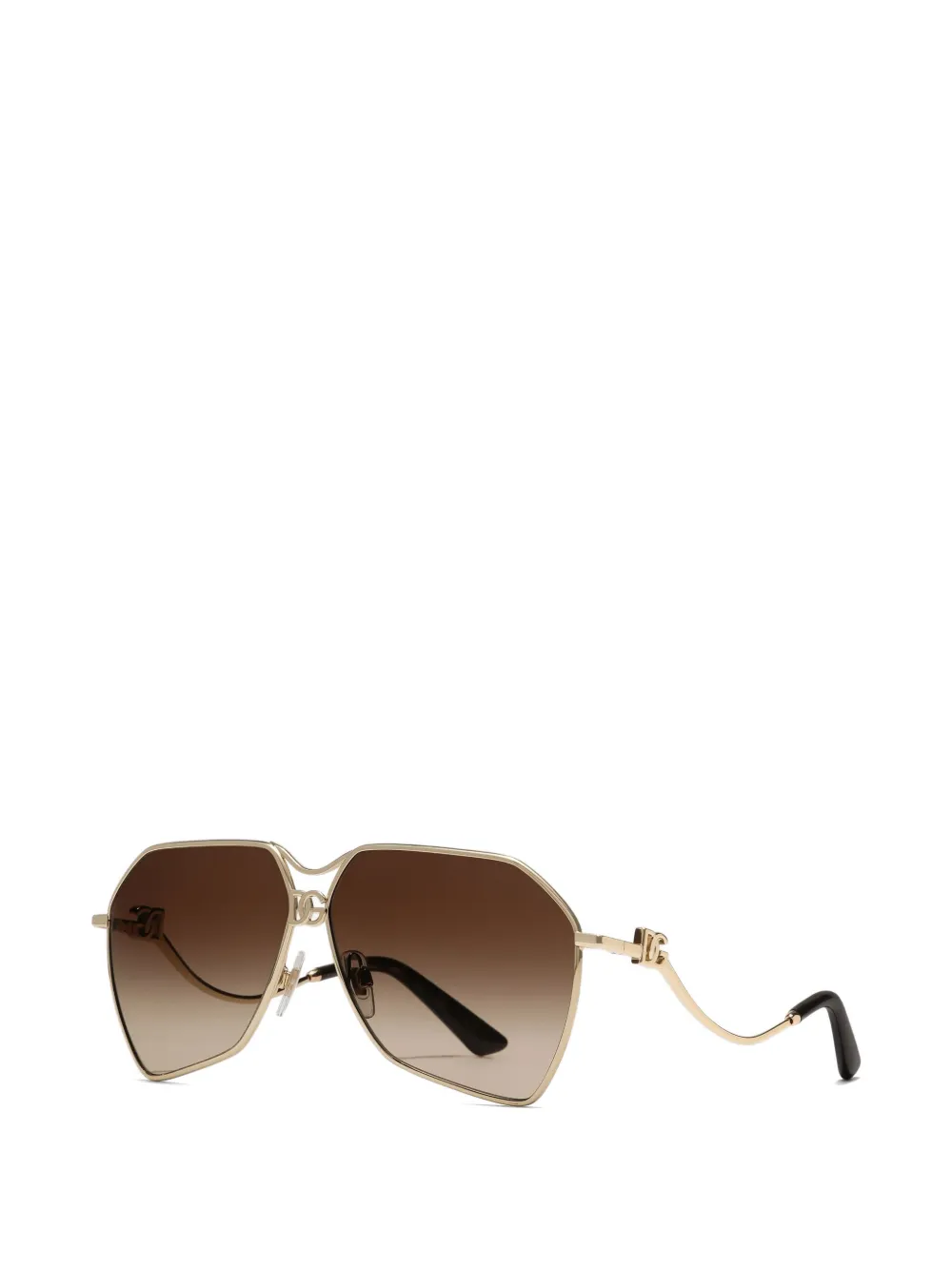  Dolce & Gabbana Eyewear Filo Sunglasses - Gold 
