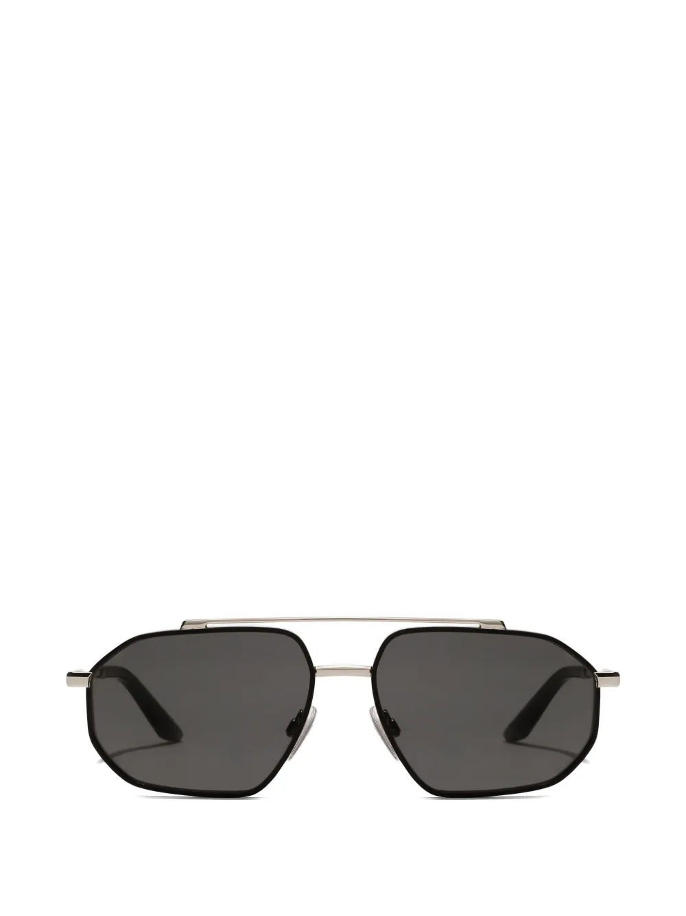 Dolce & Gabbana Eyewear geometric-frame sunglasses - Argento