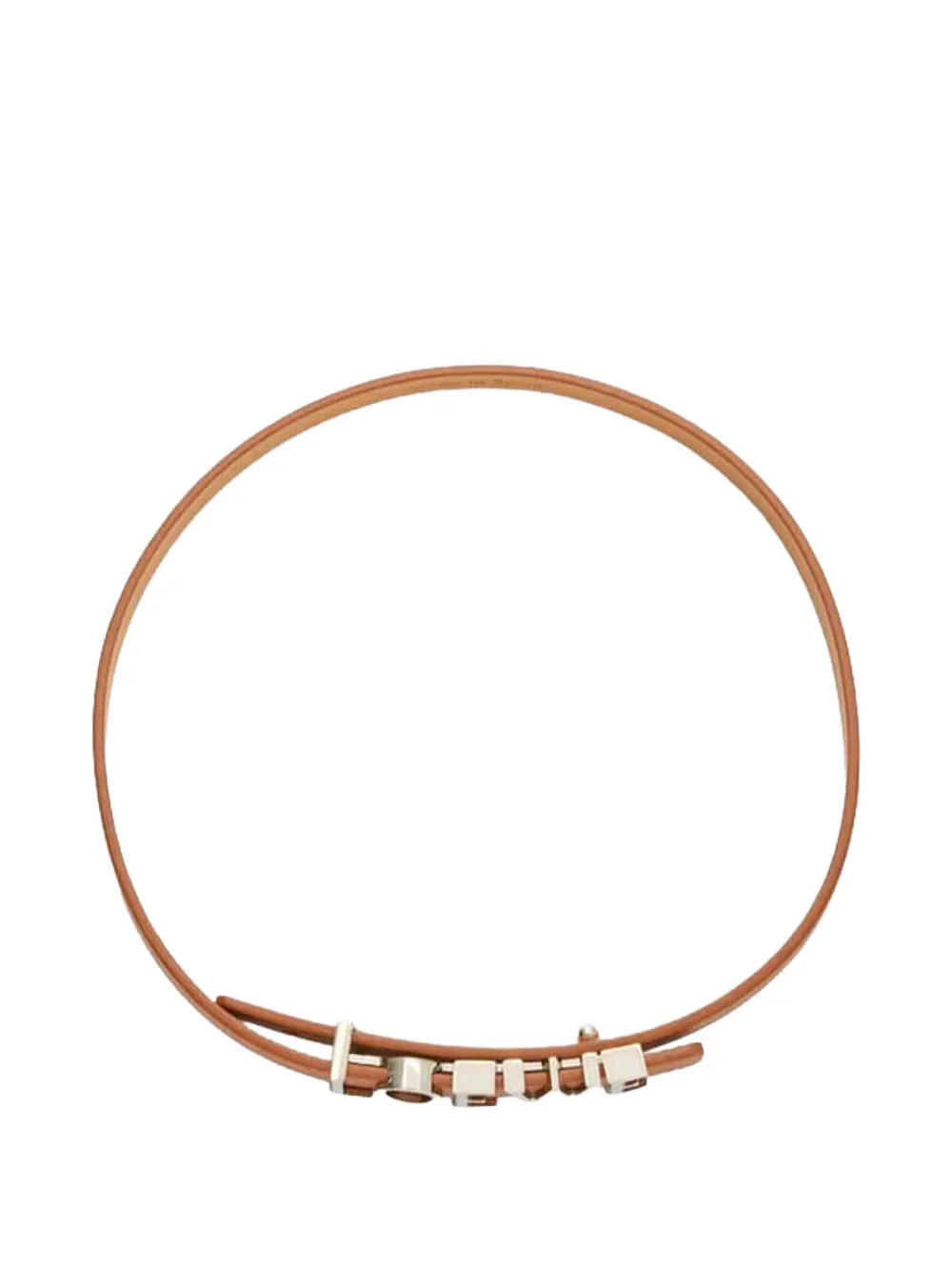  Loewe Pulsera De Cuero - Marrón 