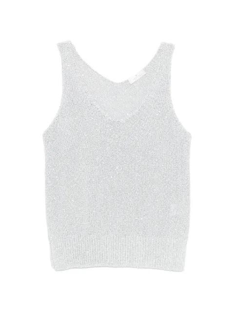 PANICALE V-neck knitted vest