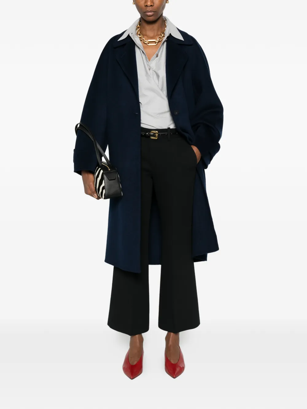  Joseph Franco Single-breasted Coat - Blue 