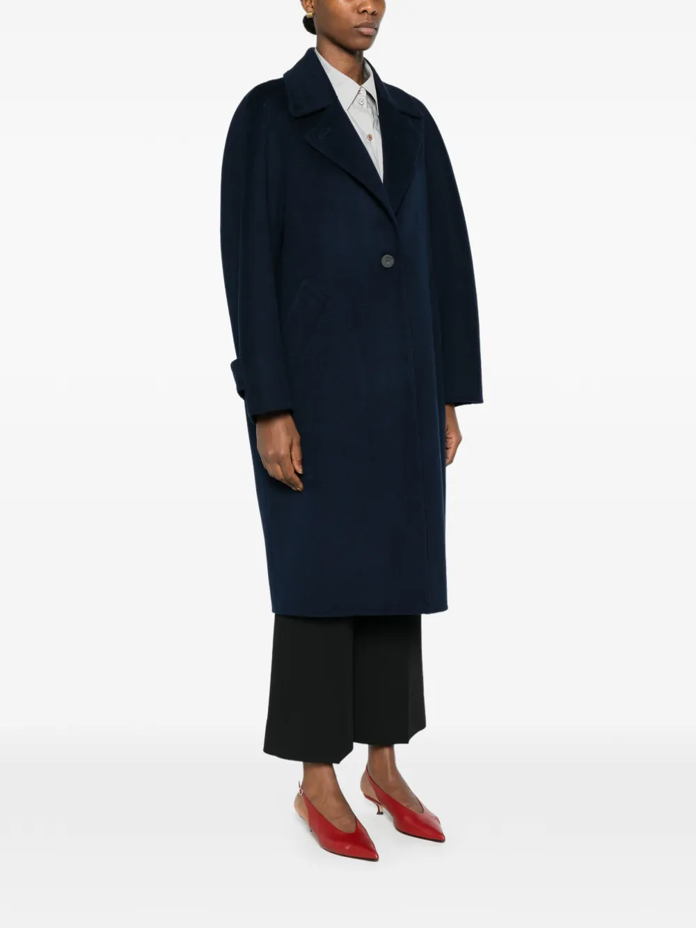  Joseph Franco Single-breasted Coat - Blue 
