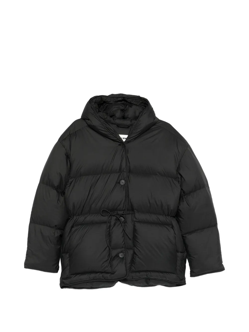 Ienki Ienki Hooded Puffer Jacket In Black