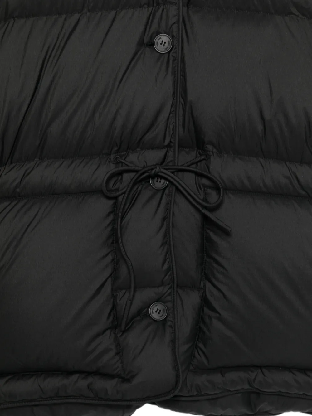  Ienki Ienki Hooded Puffer Jacket - Black 
