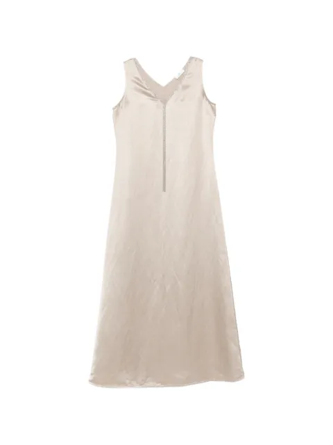 PANICALE V-neck embellished midi dress