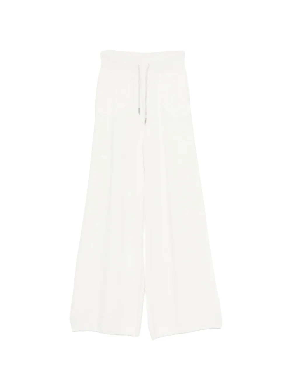 PANICALE drawstring-waistband trousers - Bianco