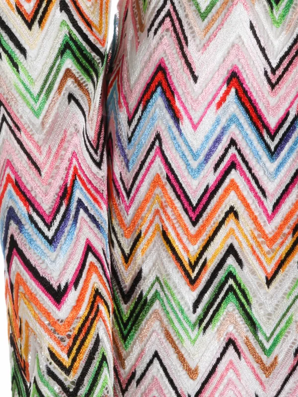 Missoni ジグザグパターン リゾートワンピース | マルチカラー