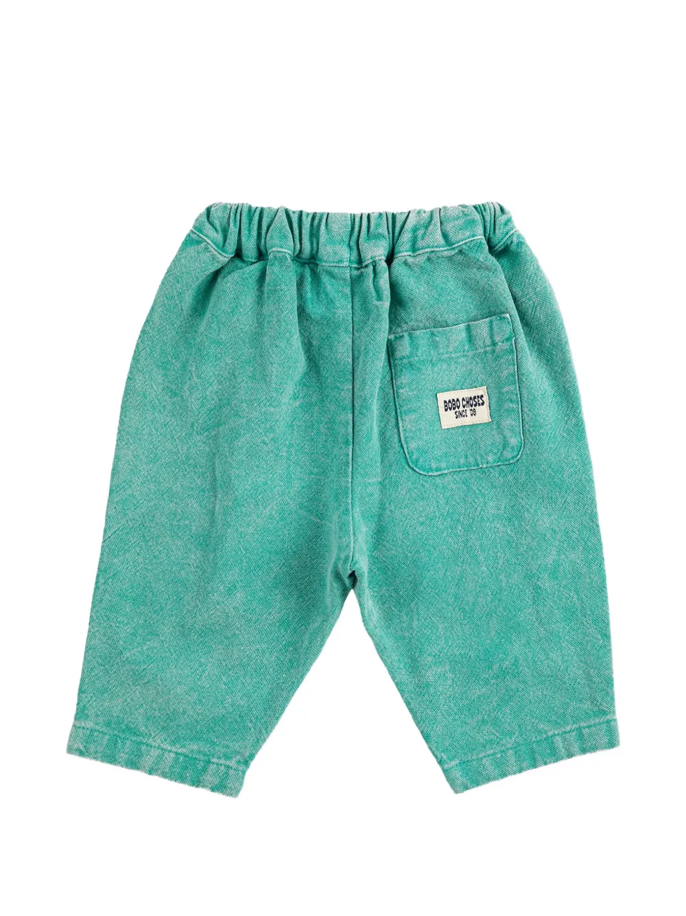 Bobo Choses Broek met opgestikte zak Groen