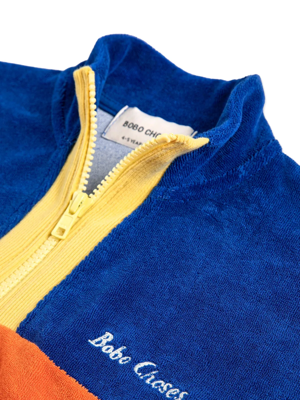Bobo Choses Sweater met colourblocking Blauw