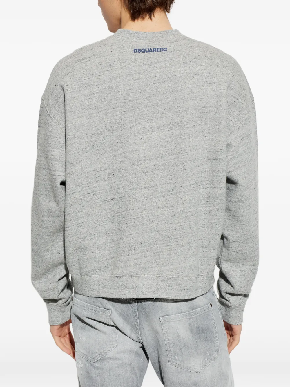 Smile-Print Sweatshirt
