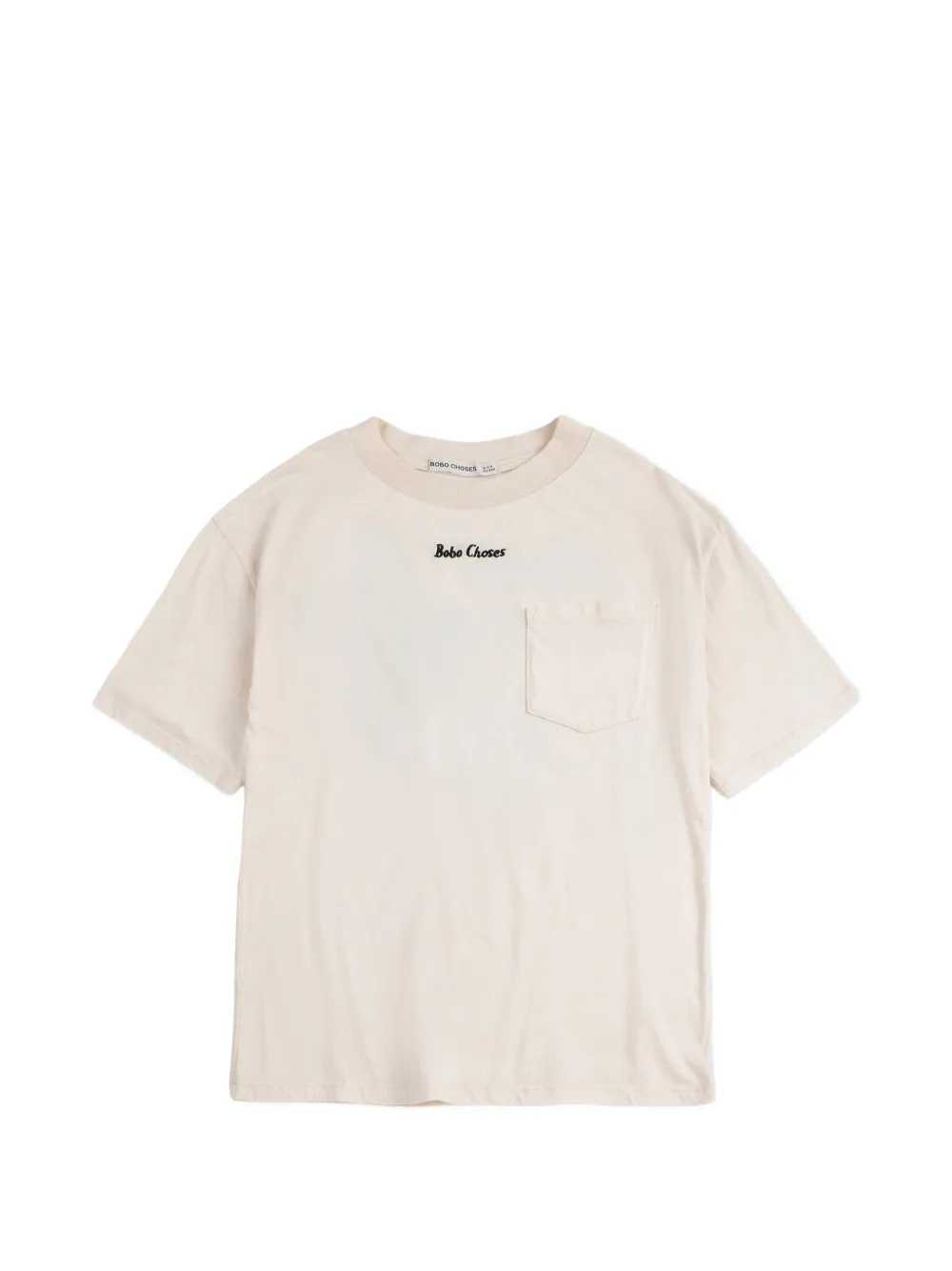 Bobo Choses graphic-print T-shirt - Toni neutri