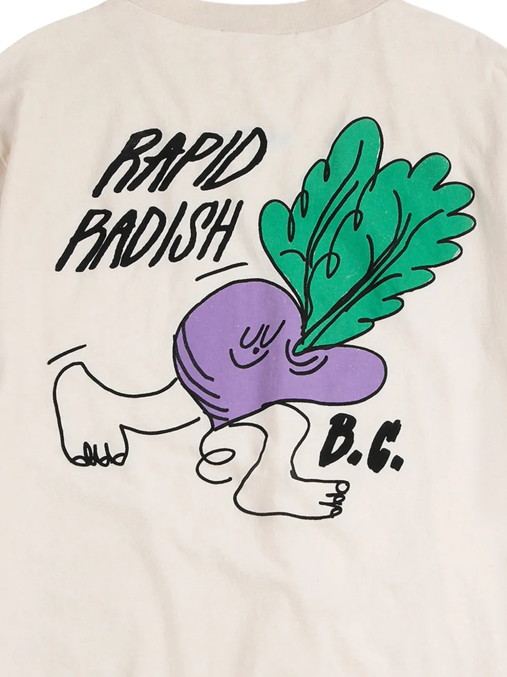 Bobo Choses T-shirt met grafische print Beige