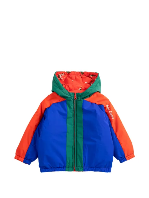 Bobo Choses colour-block hooded jacket