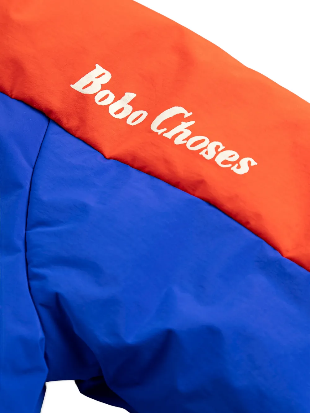  Bobo Choses Colour-block Hooded Jacket - Blue 