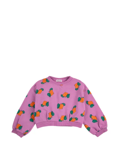 Bobo Choses Tangerine graphic sweatshirt