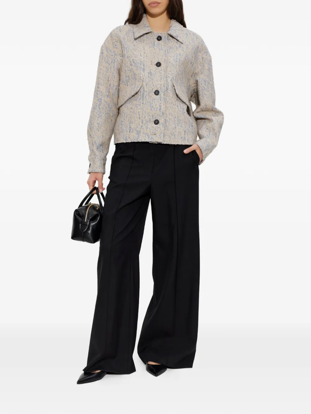  Iro Flap-pocket Jacket - Neutrals 