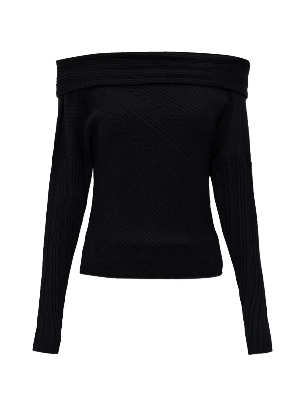 IRO off-shoulder sweater - Nero