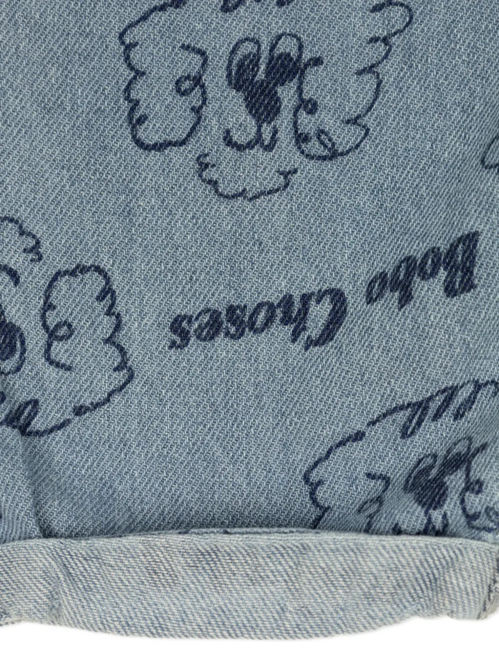  Bobo Choses Pickles The Dog Graphic-print Jeans - Blue 